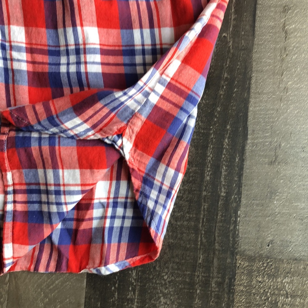 Jcrew Plaid Pull Over Button Down - image 5
